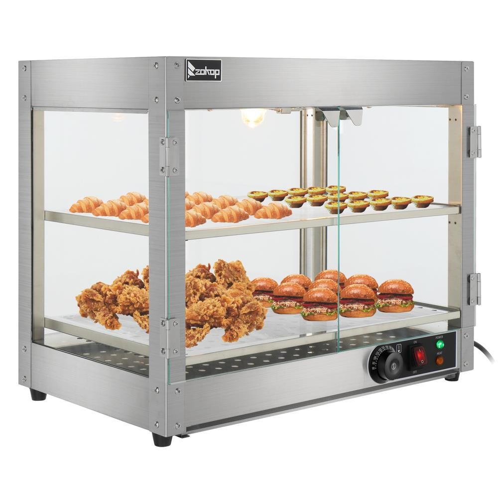 Food Warmer Display - خزانة عرض طعام كهربائية ذات طبقتين