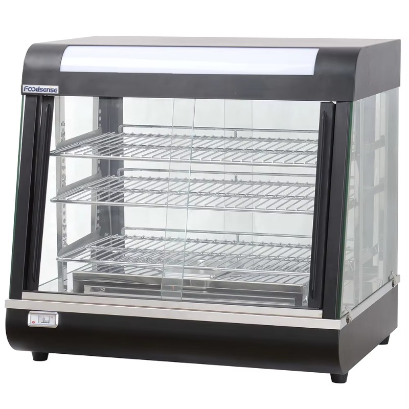 Food Warmer Display - خزانة عرض تجارية معزولة من الفولاذ