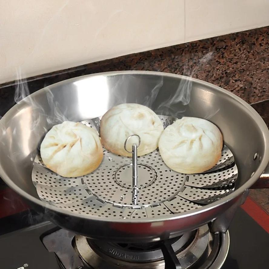 Commercial Kitchen Steamer - جديد 1 قطعة المطبخ الفولاذ المقاوم