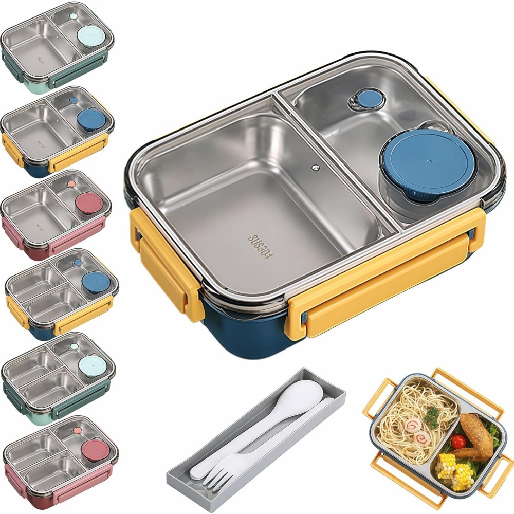 Food Warmer Display - 850 مللي صناديق الغداء المحمولة للأطفال