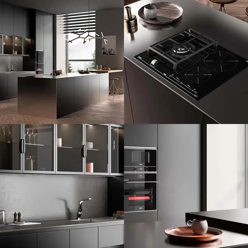 Commercial Kitchen Layouts - مطبخ من الفولاذ المقاوم للصدأ عالي