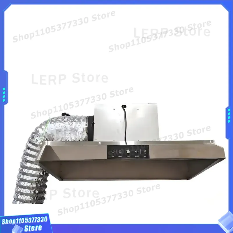 Commercial Kitchen Ventilation System - غطاء شفط دخان مخصص من الفولاذ