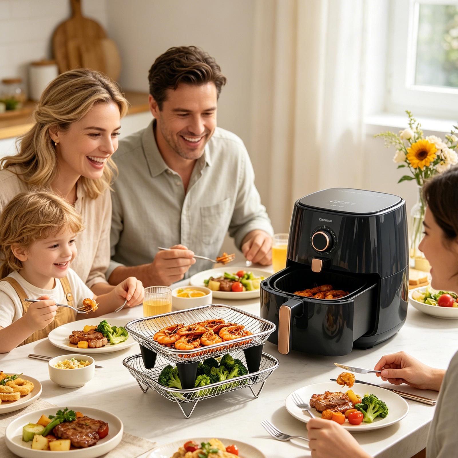 سلة قلاية هوائية من الستانلس س - مراجعة Commercial Kitchen Steamer وسعره