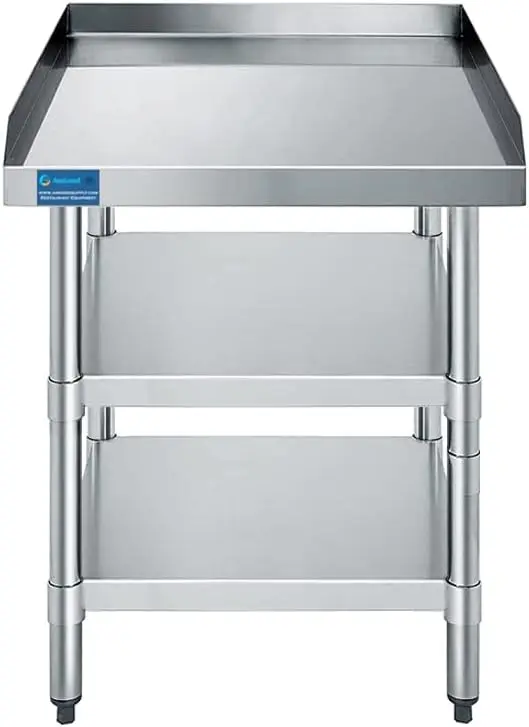 طاولة عمل تجارية مزودة بحاجز خ - مراجعة Commercial Kitchen Backsplash وسعره