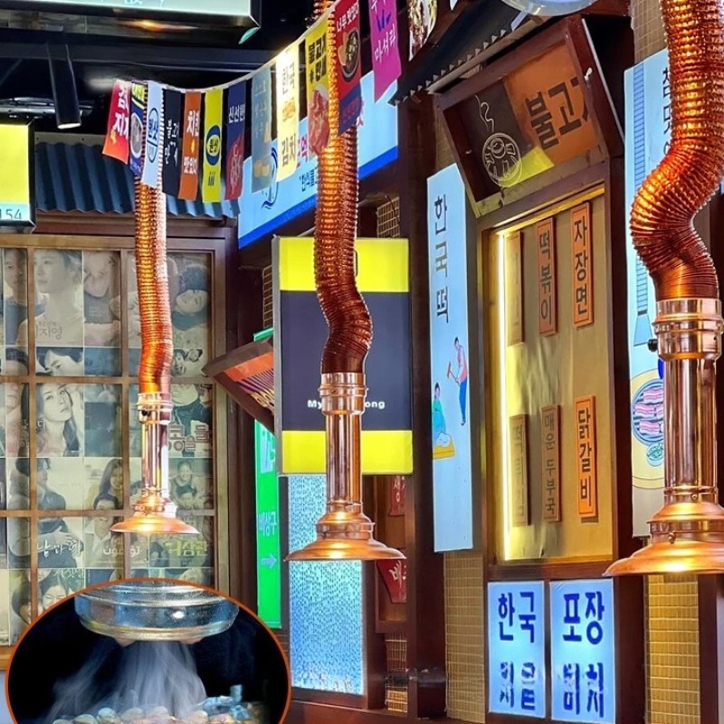 ‌ ماسورة عادم الشواء الكورية - - مراجعة Commercial Kitchen Ventilation System وسعره