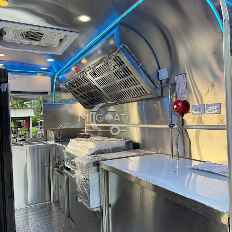 عربة بيع الطعام المتنقلة التجا - مراجعة Commercial Kitchen Ventilation System وسعره
