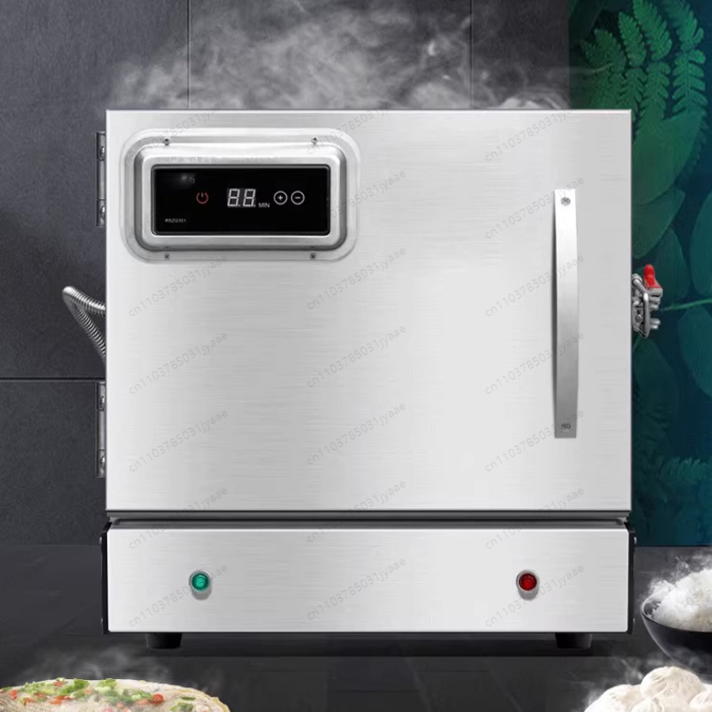 قدر بخاري كهربائي من الستانلس  - مراجعة Commercial Kitchen Steamer وسعره