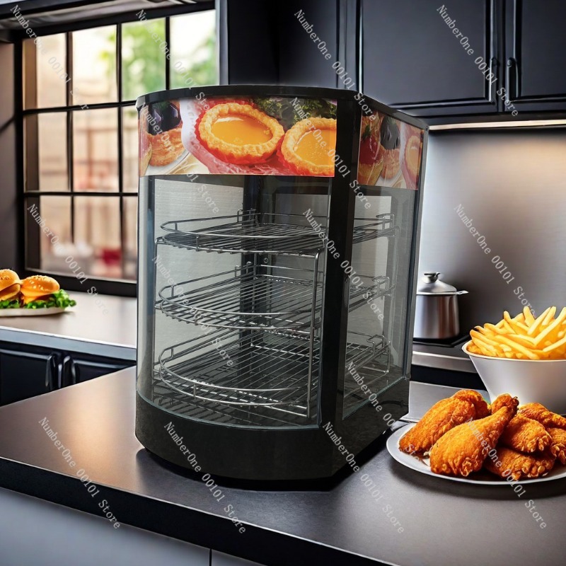 خزانة طعام جاهزة للتدفئة بدرجة - مراجعة Food Warmer Display وسعره
