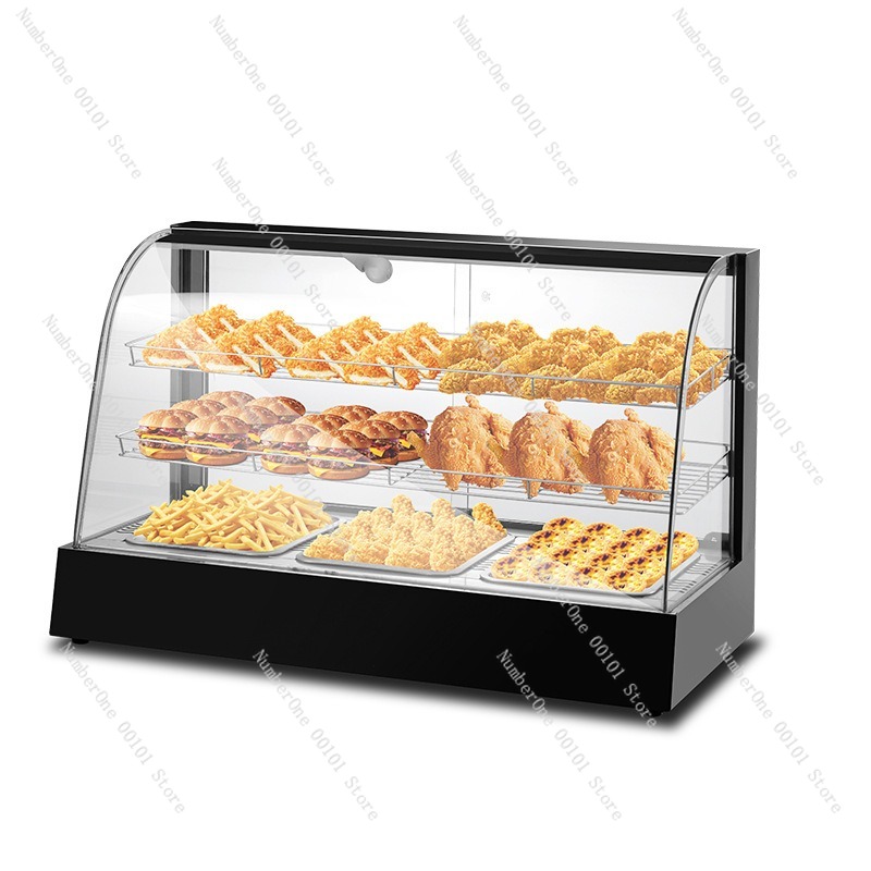 خزانة عرض تجارية للأطعمة المطب - مراجعة Food Warmer Display وسعره