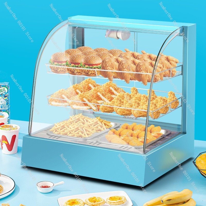 خزانة عرض تجارية للأطعمة المطب - مراجعة Food Warmer Display وسعره