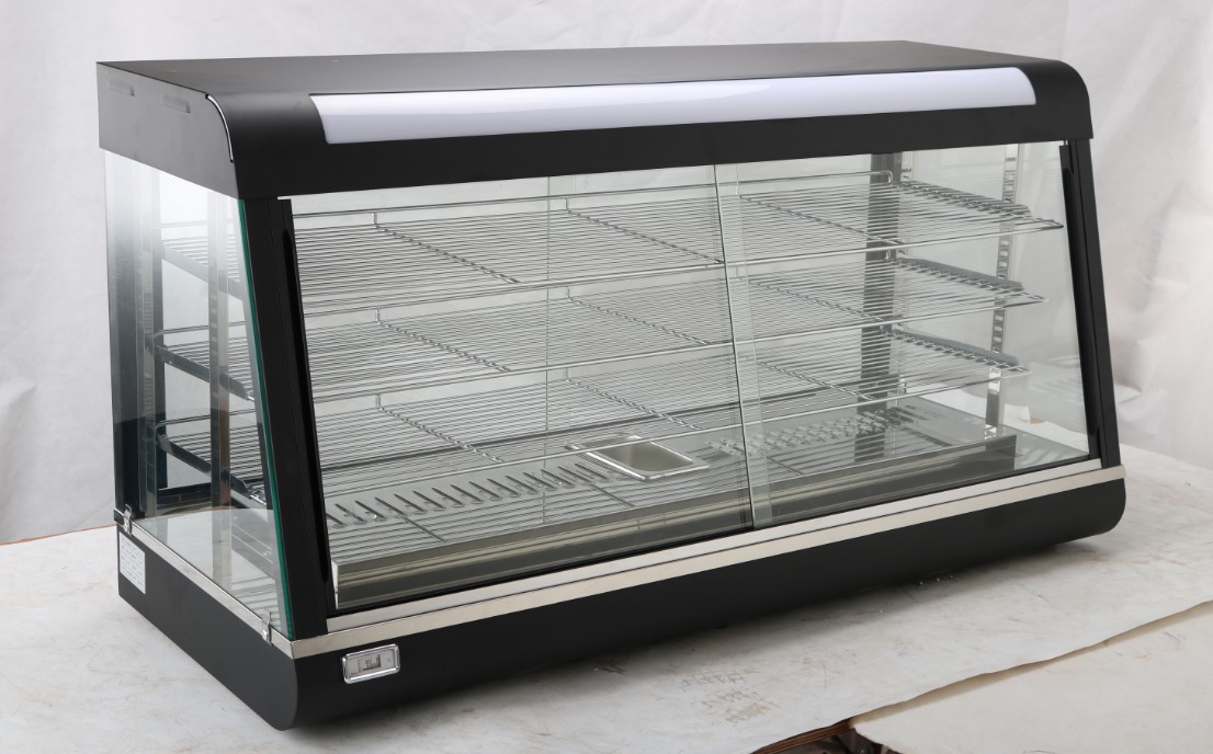 خزانة عرض الطعام الساخن للبيتز - مراجعة Food Warmer Display وسعره