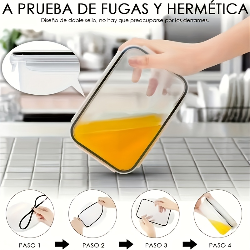 مجموعة من 8 قطع تشمل 4 حاويات  - مراجعة Commercial Kitchen Shed وسعره