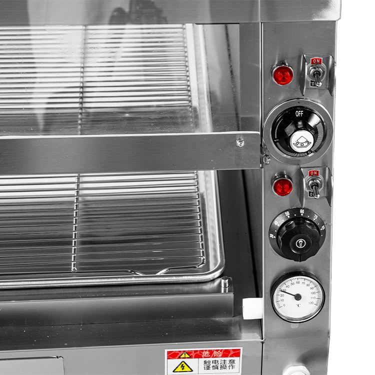 خزانة عرض تجارية لتسخين الطعام - مراجعة Food Warmer Display وسعره