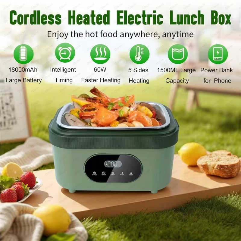 صندوق غداء محمول لاسلكي من جيس - مراجعة Food Warmer Display وسعره