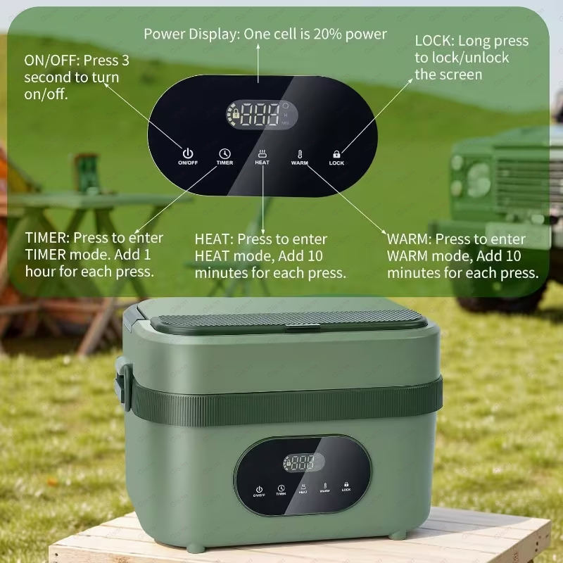 صندوق غداء محمول لاسلكي من جيس - مراجعة Food Warmer Display وسعره