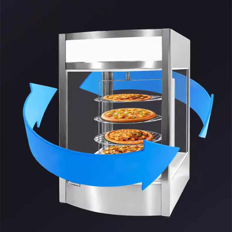 سخان طعام تجاري للعرض بأربعة ط - مراجعة Food Warmer Display وسعره