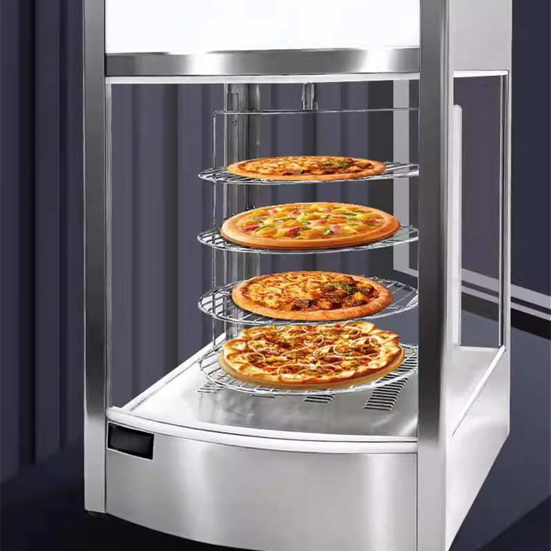 سخان طعام تجاري للعرض بأربعة ط - مراجعة Food Warmer Display وسعره