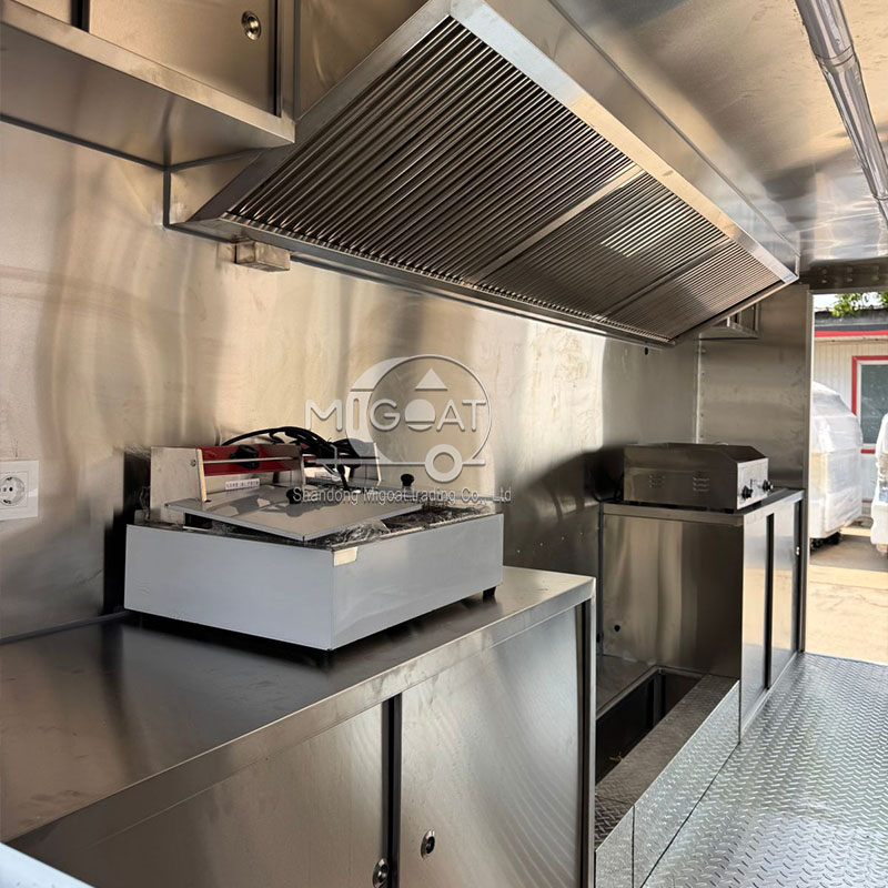 مقطورة تقديم الطعام في شاحنة ا - مراجعة Commercial Kitchen Ventilation System وسعره