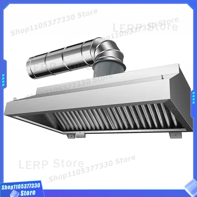 غطاء شفط دخان مخصص من الفولاذ  - مراجعة Commercial Kitchen Ventilation System وسعره