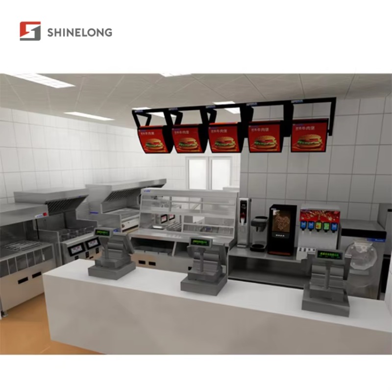 معدات المطاعم للوجبات السريعة  - مراجعة Commercial Kitchen Layouts وسعره