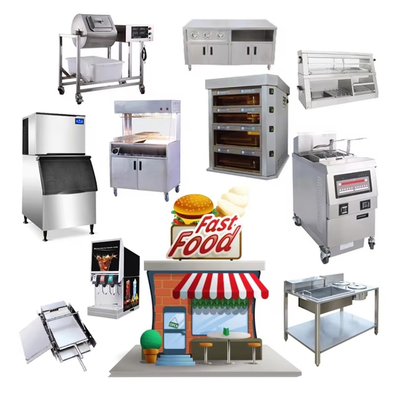 معدات المطاعم للوجبات السريعة  - مراجعة Commercial Kitchen Layouts وسعره