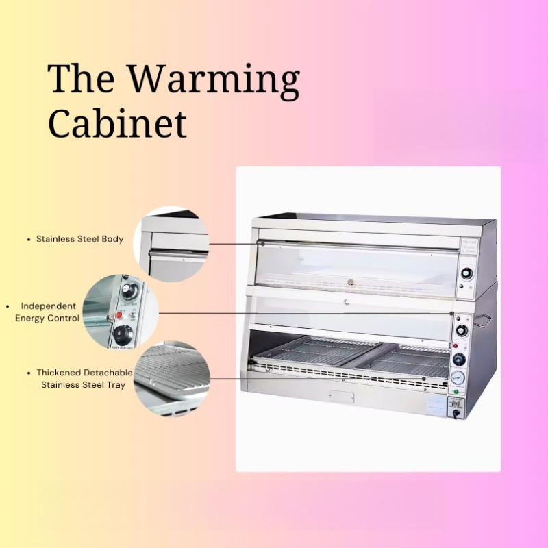 خزانة تسخين ذات طبقتين من TENS - مراجعة Food Warmer Display وسعره