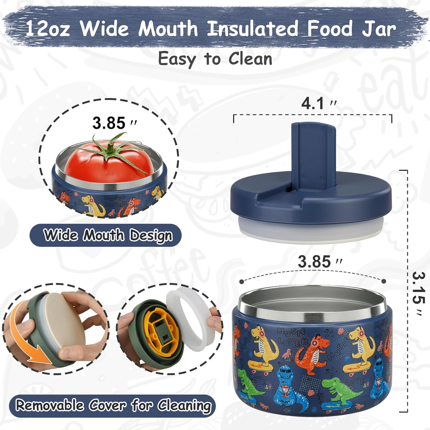 وعاء طعام معزول حراريًا سعة 12 - مراجعة Food Warmer Display وسعره